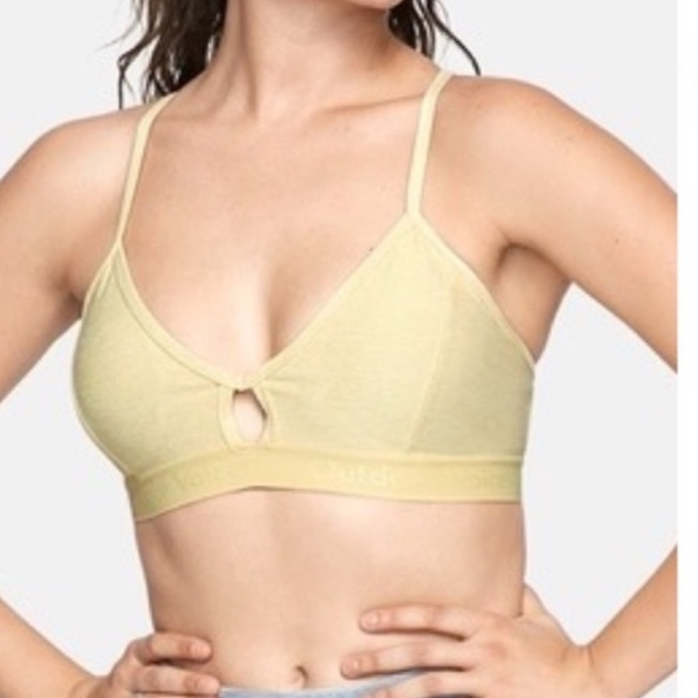 Outdoor Voices Women's Butter Yellow Sports Bra